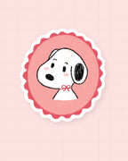 Sticker illustré 4,5 × 4,5 cm, finition brillante, fabriqué en France